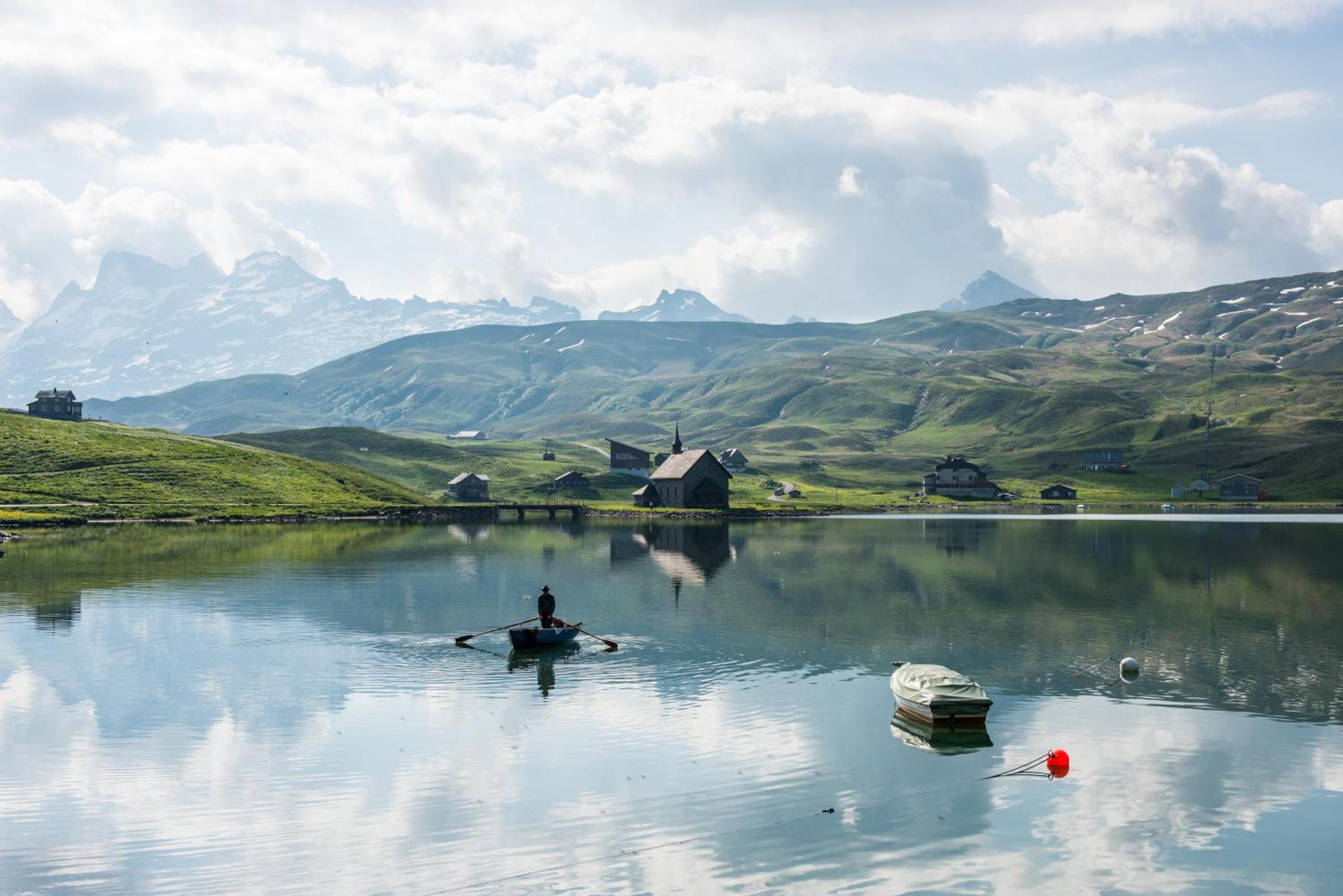 Berghotel Distelboden Melchsee Frutt Экстерьер фото